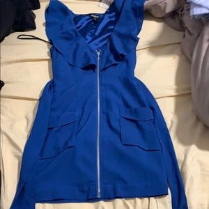 Blue BEBE Dress NEVER WORN SIZE SMALL